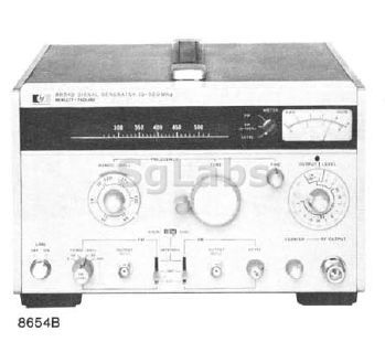 HP Agilent Keysight, 8654b